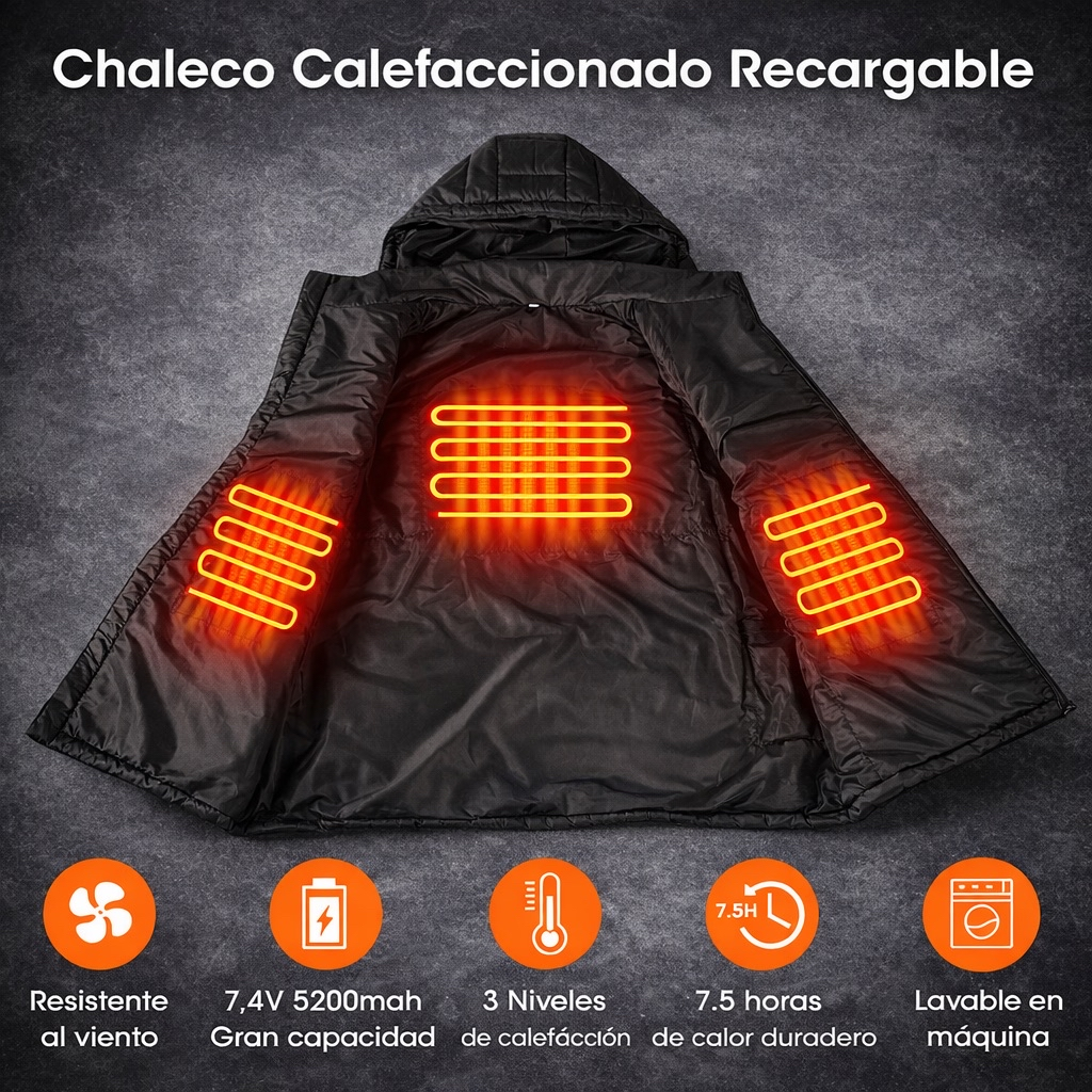Chaleco 2 Chaleco Calefaccionado