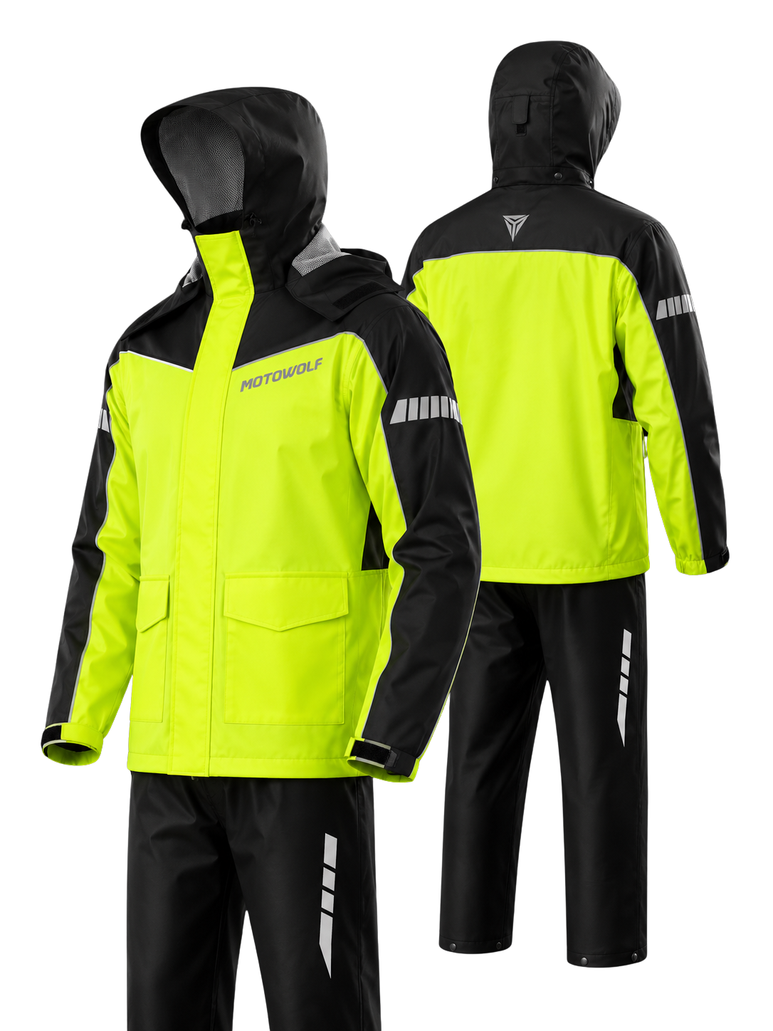Traje de Lluvia Amarillo & Negro